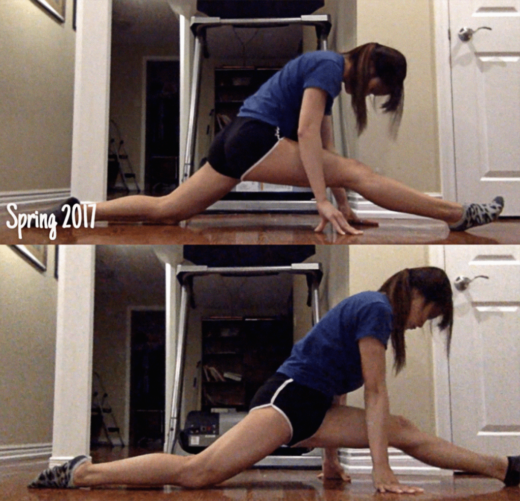 My Front Splits Journey (5 Month Progression) – Journey to Mobility