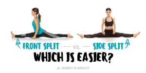 which splits is easier front or side split blog banner