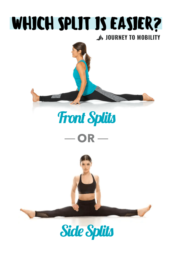 which split is easier front split or side split