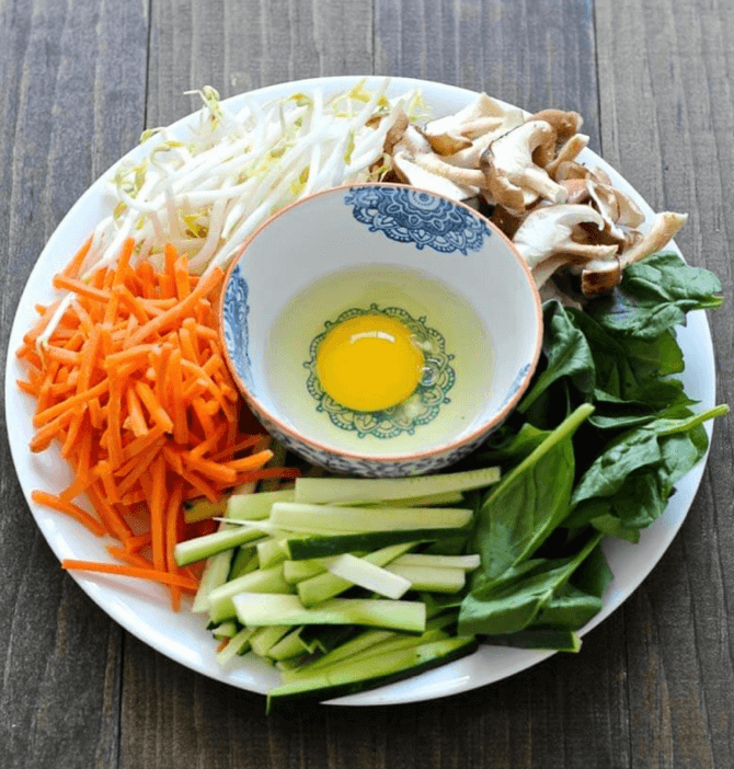 bibimbap ingredients