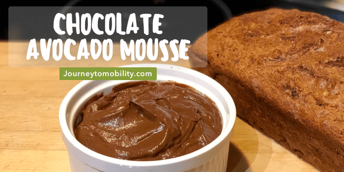 5 Minute Keto Chocolate Avocado Mousse
