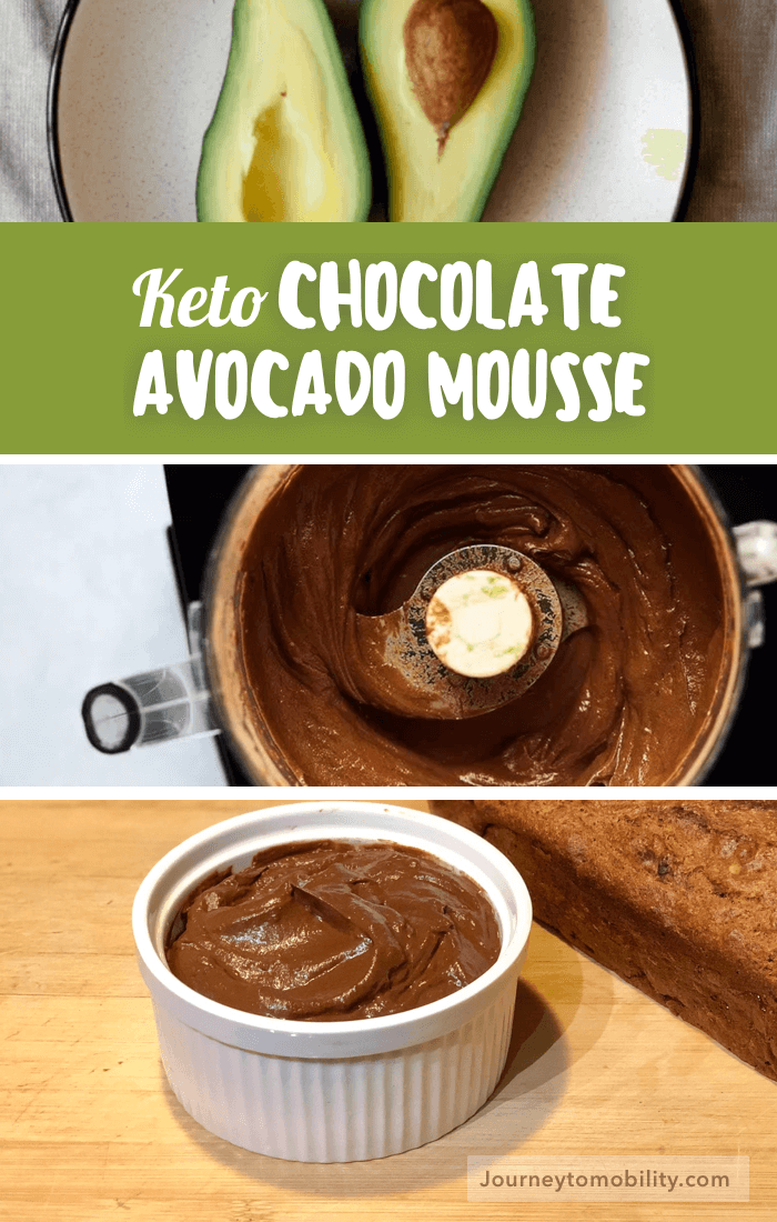 5 Minute Keto Chocolate Avocado Mousse Journey to Mobility