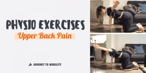 Physiotherapy exercises for upper back pain