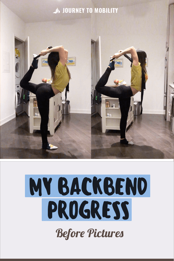 Pinterest backbend progress before pictures